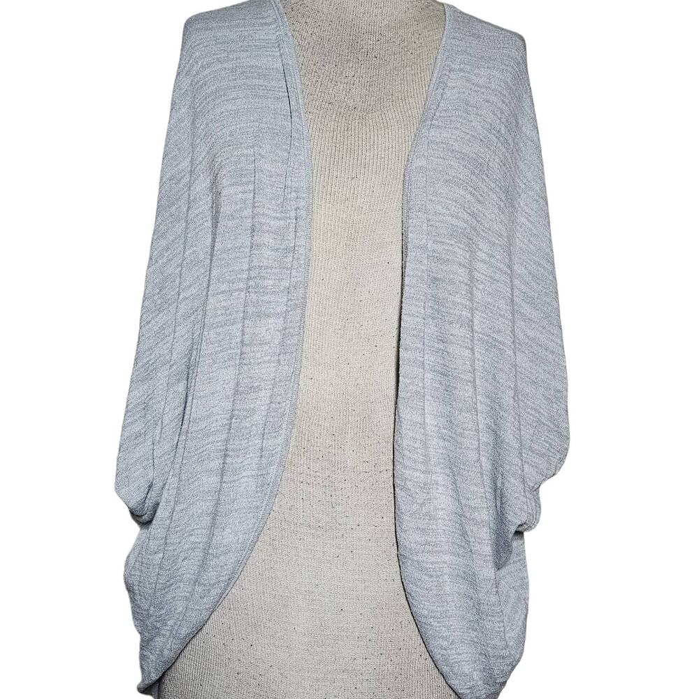 Light Grey Knit Cardigan Sweater Size Medium